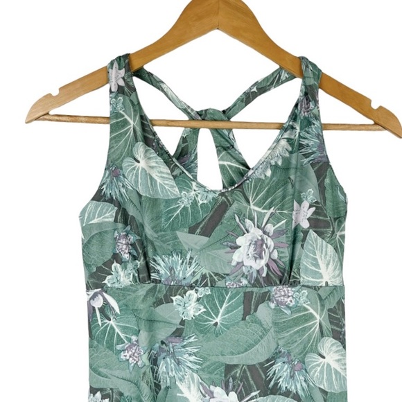 Patagonia Women’s Magnolia Spring Palm Tropical Active Dress Size Small - Picture 3 of 8